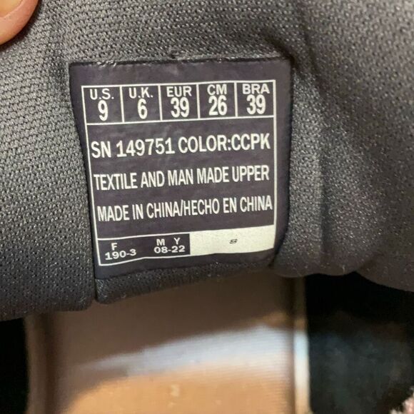 Skechers Skech-Air Grey and Pink Sneakers, 9. Memory Foam - Picture 10 of 16